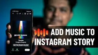 How to add music to Instagram story in India | New Insta Story Feature 🎵🎵🎵