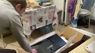 Распаковка монитора lg на 29 дюймов