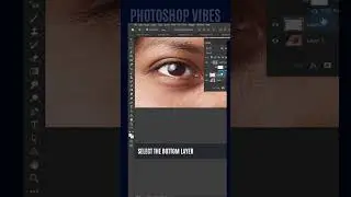 Erasing Dark Circles with Photoshop Techniques