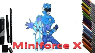 How to draw cartoon characters - Miniforce X