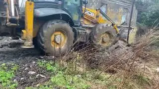 Работа трактора JCB✔️