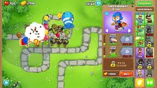 Bloons TD 6 - Strategy For Beginners -5 Sniper Monkey strategy till level 80