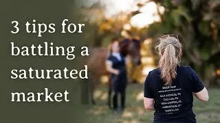3 tips for getting started in equine photography within a saturated market