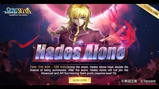Saint Seiya Awakening News : 2eme semaine de Alone l'EX pour tous