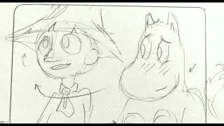 Snufkin frienzoned Moomintroll. Moomintrolls. Tove Jansson