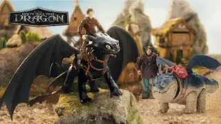 Bring Toothless and Hiccup to life with new Dragon and Viking toys!
