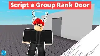 Roblox Scripting Tutorial: How to Script a Group Rank Door