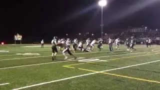 Mizro runs for a first down. Second quarter vs FM.