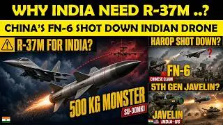 Indian Drone Shot Down by Chinese FN-6 MANPAD,5th Gen Javelin Coming to India?,Why Su-30mki Need R37