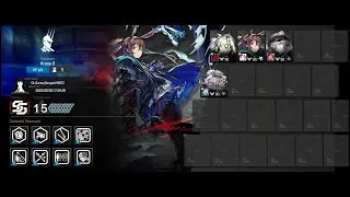 [Arknights] CC#7 Pine Soot - Day 12 - Arena 8 - 4 Op Clear - Risk 15 (Alternative)