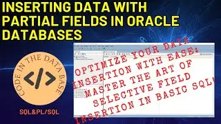 Basic SQL: Efficient Data Insertion with Selective Field Values in Oracle Databases