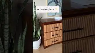 Create a Unique Dresser with Me! ✨ Transform an ordinary piece into a one-of-a-kind masterpiece!
