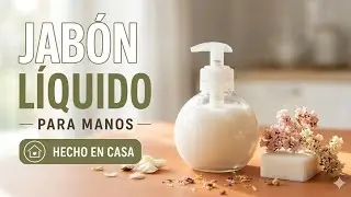 Como hacer  JABÓN LÍQUIDO para Manos/ fácil, rápido y económico/2 ingredientes/DIY
