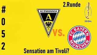 EA FC 25 Karrieremodus mit Aachen #052  2.Runde DFB Pokal gegen FC Bayern München