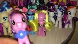 Моя коллекция my little pony!!!