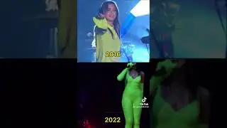 Dua Lipa stage presence 2016 versus 2022 TikTok