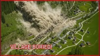 Switzerland’s Glacier DISASTER: Blatten Buried in Seconds!