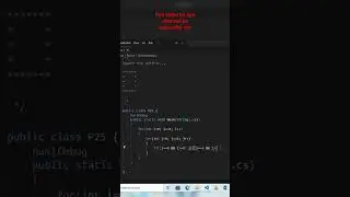 Print  Square  Star Pattern in java l 