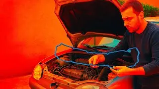 Fiat 600 Restauro - Episodio 3 S2 : Riparazione Perdita Olio e Pulizia Coperchio Punterie#automobile