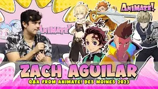 Zach Aguilar Q&A - Animate! Des Moines 2023