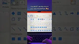 How to insert IMAGES into shapes in PowerPoint 🤌🏼🤌🏼🤌🏼 