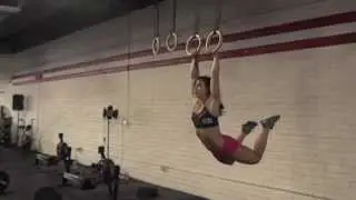 Camille Leblanc-Bazinet Slow Motion Muscle Up