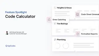 Code Calculator / UpCodes Feature Spotlight