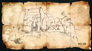 Assassins Creed IV Black Flag | treasure map 845, 468