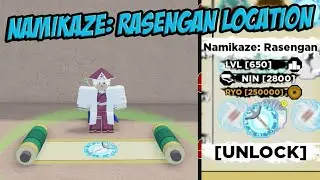 Где найти и что делает НАМИКАЗЕ РАСЕНГАН | Shinobi Life 2 | Roblox
