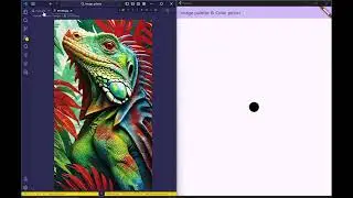 Make color palette from image and use with color picker widget