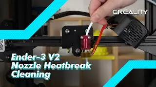 Ender-3 V2 3D Printer | Cleaning Nozzle Heat-break Tutorial