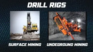 Drilling Rigs in Surface and Underground Mines - a detailed study!!