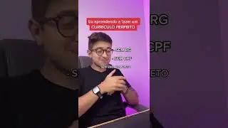 COMO MONTAR UM CURRÍCULO PERFEITO 2025! 