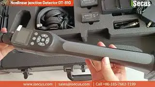 iSecus DT-810 Best Non Linear Junction Detector (NLJD) Professional TSCM equipment Bug Detector