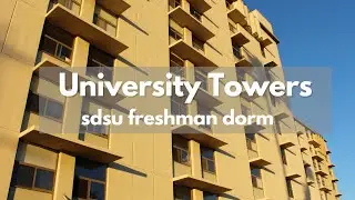 University Towers dorm tour {san diego state university}