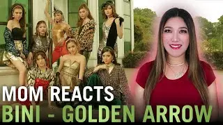 BINI Golden Arrow Official Music Video Reaction | Real Filipino Mom Reacting to PPOP