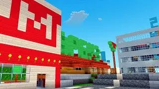 Залетел в гости к Вене граду в Блок Крафт 3Д / Block Craft 3D