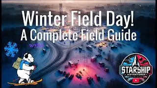 🔴Amateur Radio Winter Field Day 2025: The Ultimate Guide to Setup, Operating, & Scoring