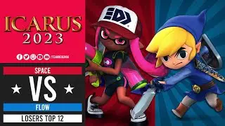 Icarus 2023: Losers Top 12 - mCon| Space (Inkling) Vs GO| Flow (Roy,Toon Link)