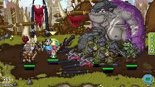 BIT HEROES ПРОХОЖДЕНИЕ НА РУССКОМ. ДЕНЬ 10, ГРИБУН,КЛАН ОРЛАГОВ,ОЧКИ ХАРАКТЕРИСТИК,МЕРЛАН
