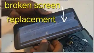I replaced a broken screen for a Nokia c30