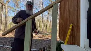 Safety Needed - Hand Rail on Front Steps - Part 1