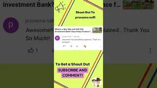 Subscriber Shoutout - Easy Peasy Finance