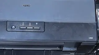 Epson L1300 L1800 A3 printer error Problem Red light blinking ASF unit Change Head Clear Nozzle