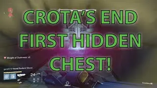 Destiny - Crota's End - First hidden chest location!