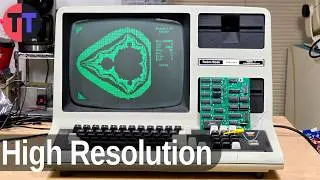 TRS-80 Model 4 High Resolution Addon