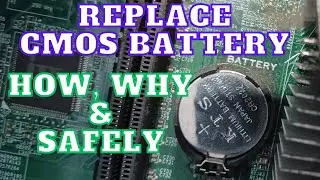 How to change CMOS battery