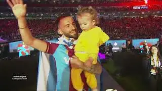 DJ Burak Yeter  showed  in trabzon  Trabzonspor şampiyonluk kutlaması