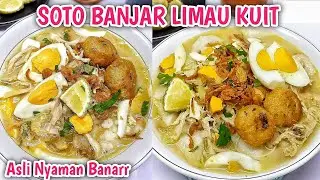 Asli Enak‼️Resep Soto Banjar Asli Kalimantan Selatan - Soto Banjar Limau Kuit  - Hidangan Lebaran