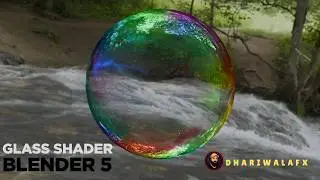 Blender Realistic Bubble Tutorial | Transparent Rainbow Shader